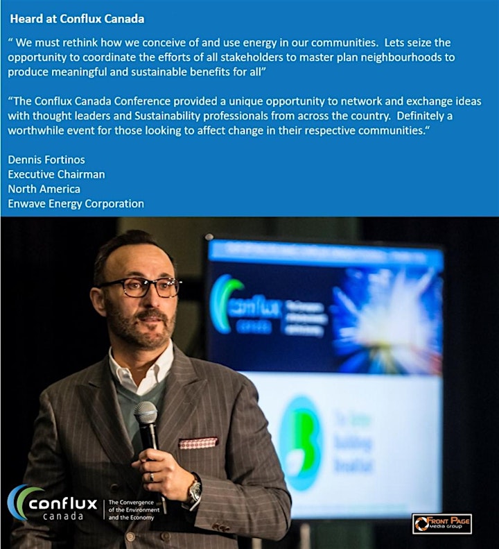 Conflux Canada | The Convergence of the Environment and the Economy image