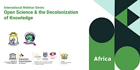 Webinar | Open Science & the Decolonization of Knowledge: Africa (English) primary image