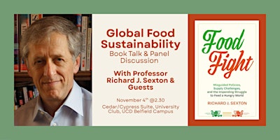Immagine principale di Global Food Sustainability: Book Talk & Panel Discussion
