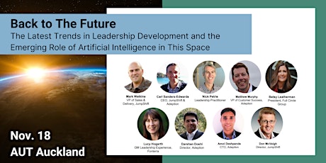 Back to The Future: The Latest in Leadership Development and the Role of AI primary image