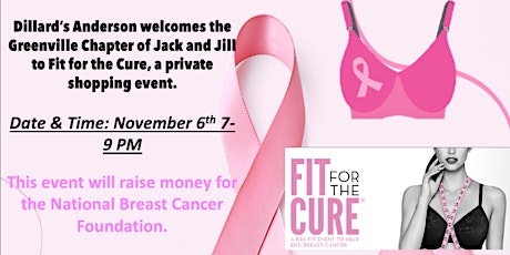 Fit For A Cure- A Bra Fit to END Breast Cancer primary image