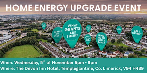 Image principale de SEAI Home Energy Upgrades & Sustainable Energy Communities