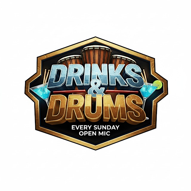 Image principale de DRINKS & DRUMS | Live Band Open Mic & Open Stage