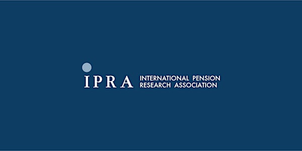 IPRA session: 'Pensions and COVID-19: The Global Experience'