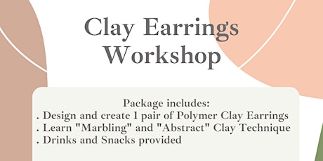 Clay Earrings Workshop primary image