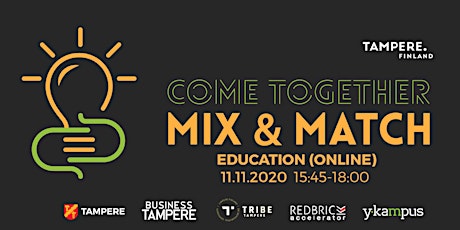 Mix & Match Networking Event - EDUCATION (ONLINE - Tampere.Finland) primary image