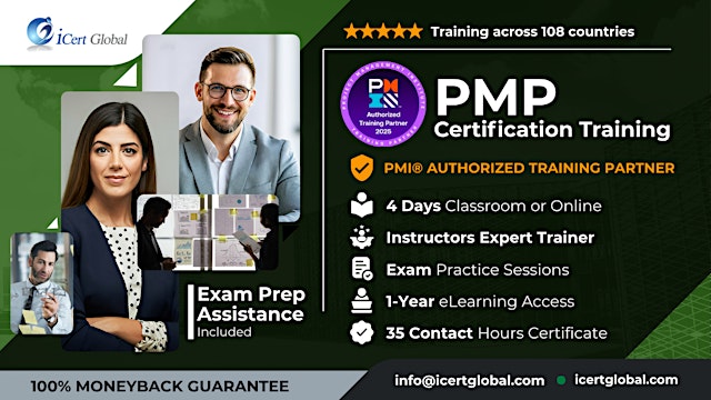 Imagen principal de PMP Certification In-Person Training in Glenn, CA