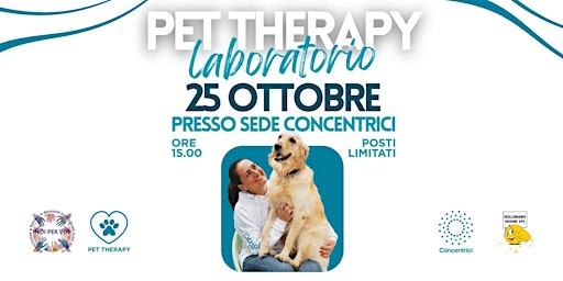Image principale de PET THERAPY - 25 ottobre 2025