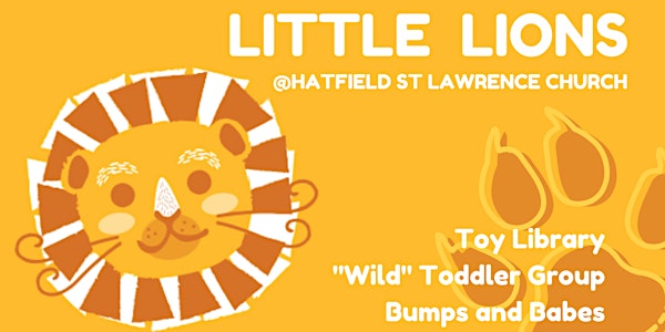 Little Lions Toy Library 21st January (LAUNCH!)