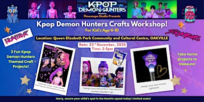 Image principale de K-Pop Demon Hunters Craft Workshop for Kids