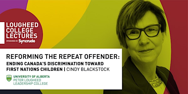 Lougheed College Lectures sponsored by Syncrude hosts Cindy Blackstock