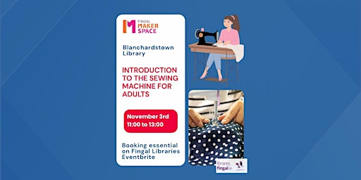 Image principale de Introduction to the sewing machine for adults