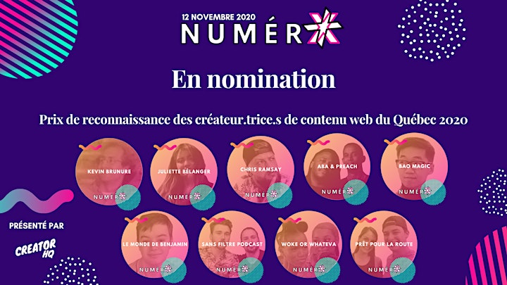 Image de Gala Créateur Web et Influenceur Québec 2020