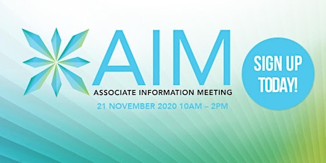 Associate Information Meeting (A.I.M) primary image