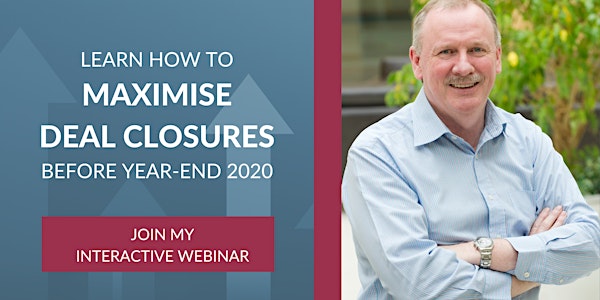 Learn how to Maximise Deal Closures Before Year-End 2020