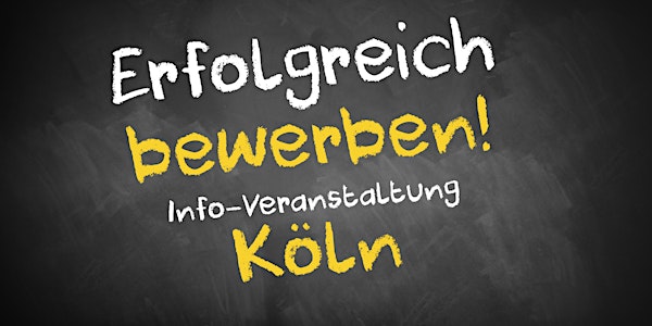 Bewerbungscoaching Infoveranstaltung AVGS Köln