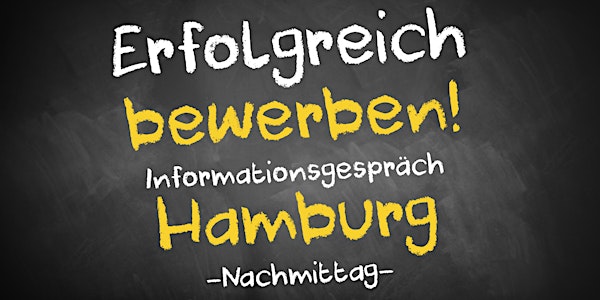 Bewerbungscoaching Informationsgespräch AVGS Hamburg - Nachmittag
