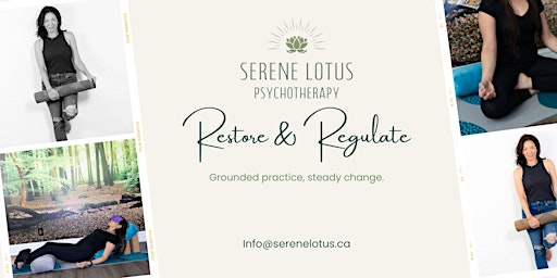 Image principale de Restore and Regulate, 4-Part Series