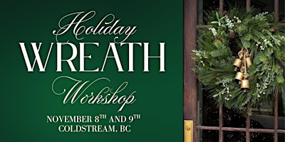 Image principale de Holiday Wreath-Making Workshop & Fundraiser