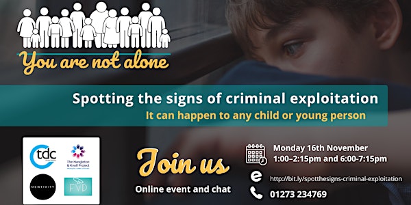 A guide for parents /carers on the signs and symptoms of child exploitation