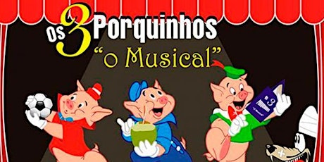 DESCONTO: "Os Três Porquinhos", no Teatro Bibi Ferreira ingressos