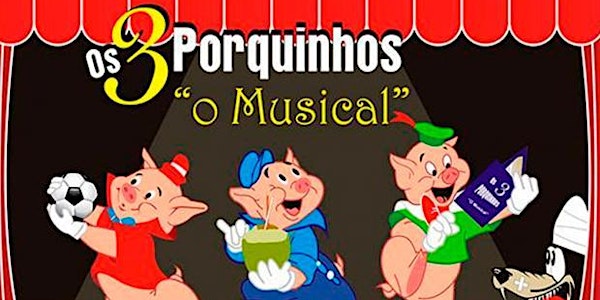 DESCONTO: "Os Três Porquinhos", no Teatro Bibi Ferreira