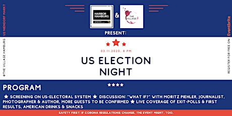 Hauptbild für US Election Night @The Village