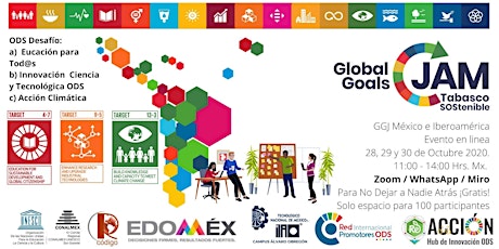 Imagen principal de Global Goals Jam México e Iberoamérica