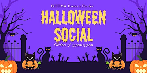 Image principale de Halloween Social at BCIT