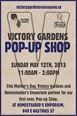Victory Gardens Pop-up Shop