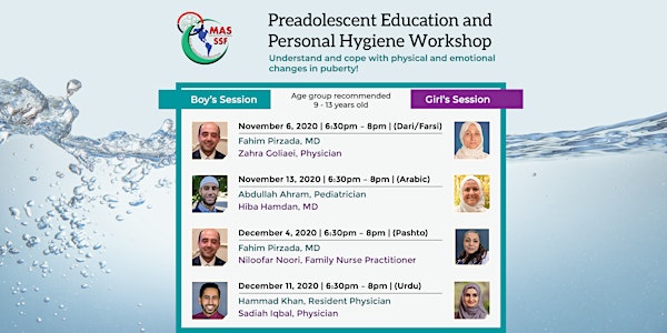 Preadolescent Education and Personal Hygiene Workshop