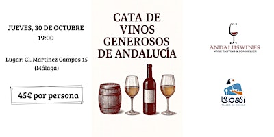 Image principale de CATA DE VINOS GENEROSOS DE ANDALUCÍA