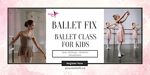 Image principale de Ballet for kiddos (age 6 to 12)