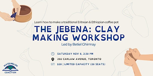 The Jebena: clay making workshop primary image