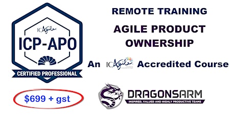 DragonsArm Remote ICAgile Product Ownership Course (The Agile BA) primary image