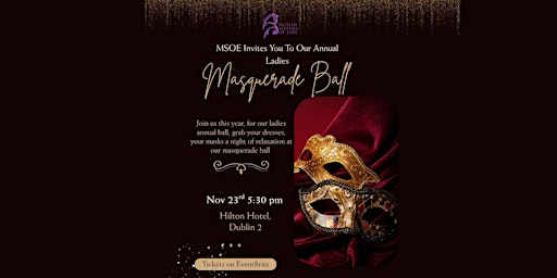 Image principale de Ladies Masquerade Ball