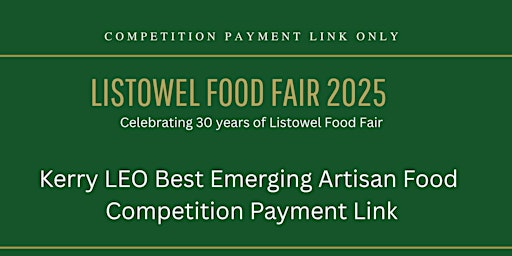Immagine principale di Kerry LEO Best Emerging Artisan Food Competition 2025
