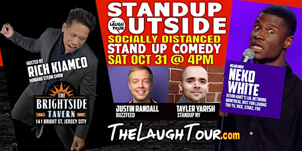 10/31 StandUp Outside! Comedy @ Brightside Jersey City