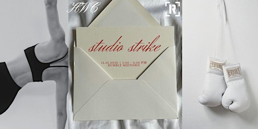 Image principale de STUDIO STRIKE | A Strike x Sculpt Experience