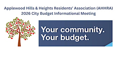 Immagine principale di Applewood Hills & Heights Residents' Association, 2026 Budget Meeting