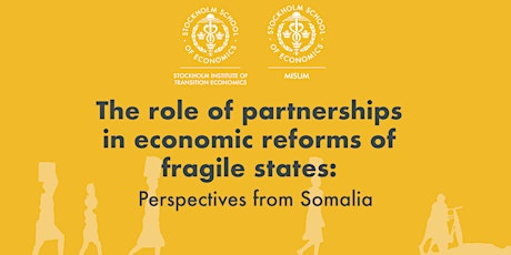 The role of partnerships in economic reforms of fragile states  primärbild