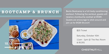 Brunch & Bootcamp at Bento primary image