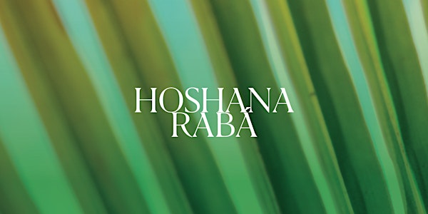 Hoshana Rabá 2020 | Conexões | SP