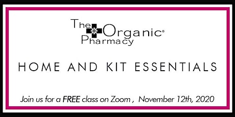 Organic Pharmacy: Home and Kit Essentials