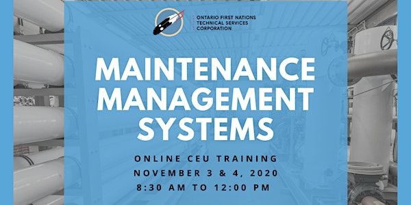 Maintenance Management System Online CEU Training