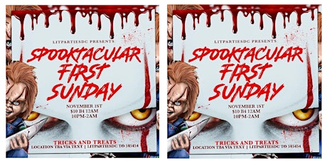 SPOOKTACULAR 1ST SUNDAY! primary image