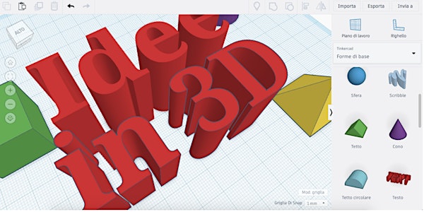 Design per la didattica: TinkerCAD e modellazione 3D alla portata di tutti