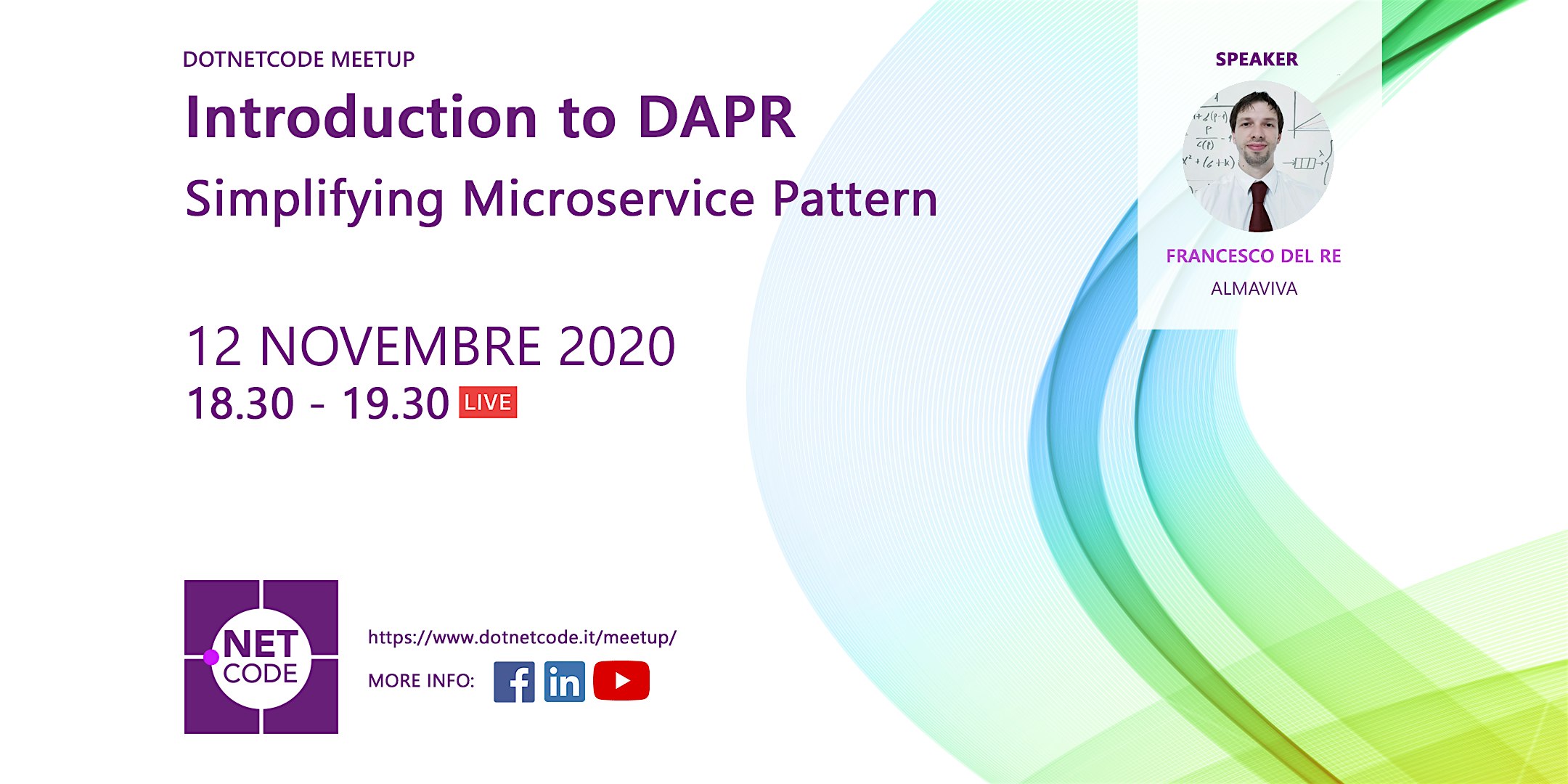 Meetup DotNetCode: Introduction to DAPR - Simplifying Microservice Pattern