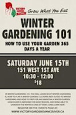 Winter Gardening 101 - How to use your garden 365 days a year