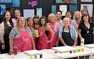 Image principale de Thursday Night Ladies Night at Hawaii Fluid Art - Johns Creek